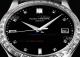 Swiss 9015 replica Patek Philippe classic watch black face diamond bezel (4)_th.jpg